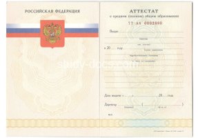 Аттестат за 11 класс 2007-2009 в Тольятти