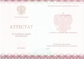 Аттестат за 9 класс 2013-2019 в Тольятти
